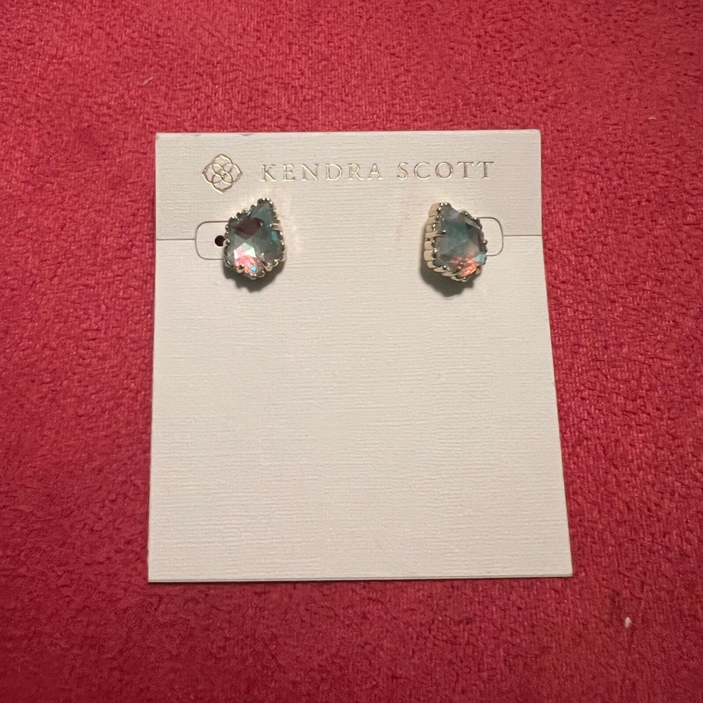 Kendra Scott Tessa Earrings Gold/Dichroic Glass